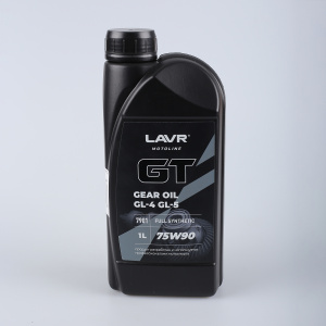 Масло трансмиссионное LAVR MOTO GT GEAR OIL 75W90 G4/5, 1 л