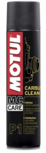 Очиститель карбюратора MOTUL P1 CARBU CLEAN - (0.4л.)